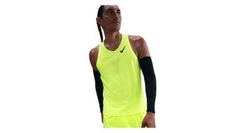 Camiseta de tirantes nike aeroswift yellow  hombre