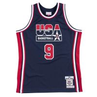 camiseta michael jordan dream team 92 mitchell and ness authentic - usa basketball