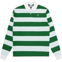 ice cream tops y camisetas cones bones rugby shirt blue green stripe para mujer
