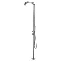 ducha exterior de acero inoxidable cepillado 316l chia inox sined