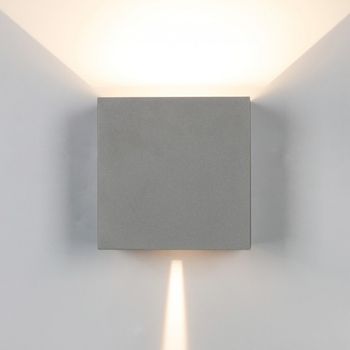 Aplique de exterior led davos xl 3000k (2x10w)