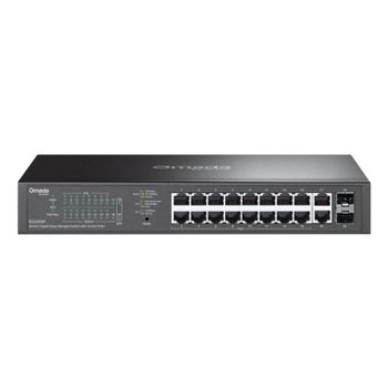 Conmutador Ethernet Ruijie OMADA ES220GP Gestionado 18 Puertos Gigabit PoE+ Montaje Rack