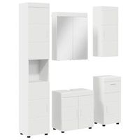 juego de muebles de bano tulum 5 uds 60 x 34 x 63 cm vidaxl