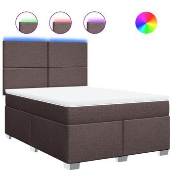 Cama Tapizada 200x160x150,5 Cm Tejido - Marrón
