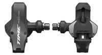pedales automaticos time xpro 12   q factor 57 mm  wide  black carbon silver c1
