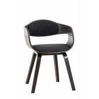 dudeco silla berlim de tela gris oscuro