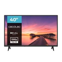 cecotec tv televisor led de 40 pulgadas con resolucion full hd 0 series 0040 sistema dolby sintonizador dvbtt2css2