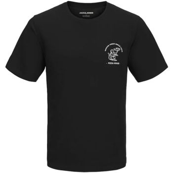 Jack & Jones Camiseta 12270869 JJCARTER TEE SS CREW NECK BLACK para hombre