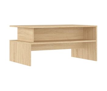 Mesa de café - mesa de centro madera de ingeniería roble sonoma 90x55x42,5 cm