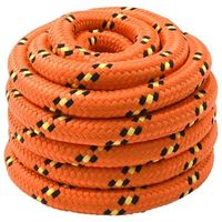 cuerda para barco 6 mm 10 m naranja vidaxl