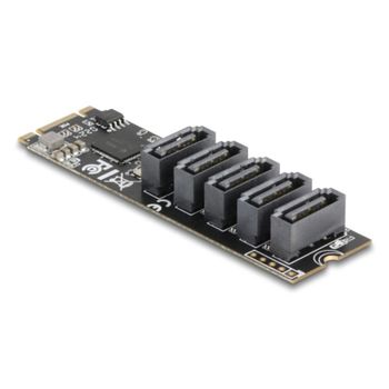 Controladora DeLock 64241 M.2 a 5 puertos SATA 6 Gb/s NCQ S.M.A.R.T. TRIM