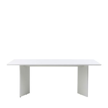 Mesa de comedor para 6 personas de madera - greige