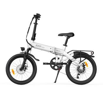 Bicicleta Eléctrica Ligera Pvy Z20 Pro Evo Con Sensor De Par Y 120 Km De Autonomía, Blanca