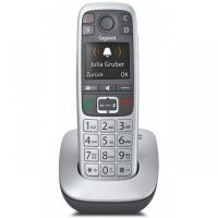 gigaset e560a telefono inalambrico para mayores dect negroplata