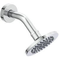 rociador ideal standard idealrain conexion de pared curvada 118mm d100mm cromado b9436aa