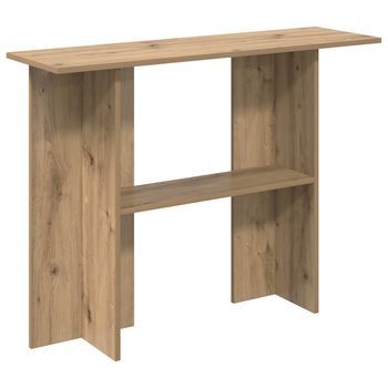 Mesa Consola Roble Artisan 100 X 30 X 75 Cm Vidaxl