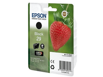 Cartucho de tinta - Epson C13T29814020 FRESA 29 NEGRO BL