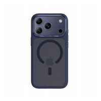 benks funda para iphone 17 pro  carcasa con magsafe azul acabado mate antihuellas con boton de camara y ajuste preciso