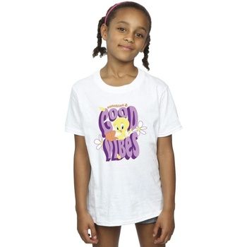 Dessins Animés Camiseta Tweeday Sunshine Good Vibes para niña