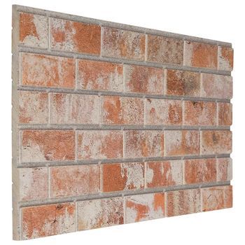 Paneles De Pared 10 Uds. 100 X 50 Cm Naranja Espuma Eps Vidaxl