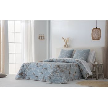 Colcha Bouti Modelo Chloe Jvr 250x270 Para Cama 150 Cm.
