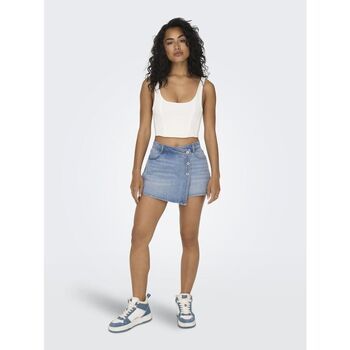 Only Falda 15256608 LESLY-LIGHT BLUE DENIM para mujer