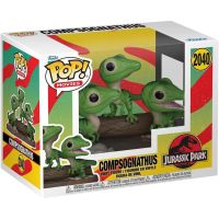 figura coleccionable funko pop premium jurassic park compsognathus compy vinilo