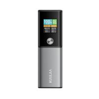 kuulaa kl-yd78 100w 14000mah banco de energia con pantalla inteligente fuente de alimentacion externa con 1 entrada y 2