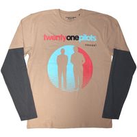 twenty one pilots camiseta manga larga ro15219 para hombre