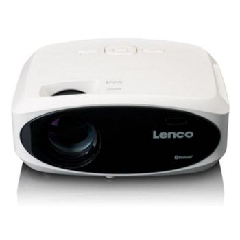 Proyector Lenco 1080p 250 Lúmenes LED LPJ-900WH Bluetooth 7m Alcance