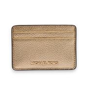 michael kors para mujer 32h9tj6d1l tarjetero jet set dorado osfa casual piel