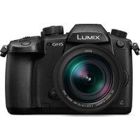 panasonic lumix dc-gh5leb-k compact system camera with 12-60 mm f28 - 40 zoom lens - black black