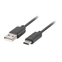 lanberg cable usb-c a usb-a 20 50cm negro