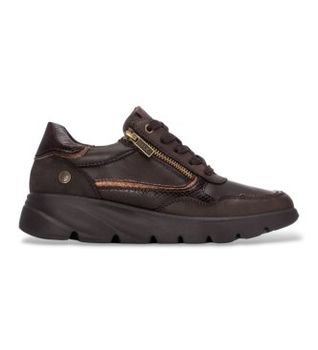 Xti para mujer. 14611102-MARRON Zapatillas 146111 marrón (39), 3 a 5cm, Cremallera, Casual