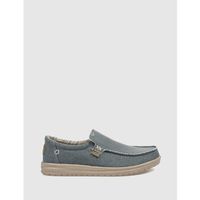 heydude zapatillas zapatilla mikka braided azul para hombre