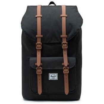 Herschel Mochila Little America Backpack - Black Saddle Brown para hombre