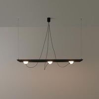 lampara colgante wire 3 luces
