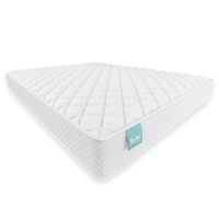 colchon viscoelastico 80x180 cm firmeza media-alta y grosor 21cm tejido 3d y multicapa 8 airsoftpro fabricado en espana nalui one 20 blanco