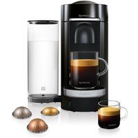 nespresso by magimix vertuoplus m600 coffee machine - piano black black