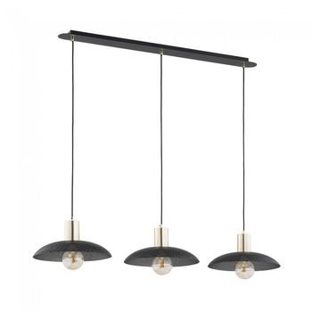 Lámpara de techo cima negro (3 luces)