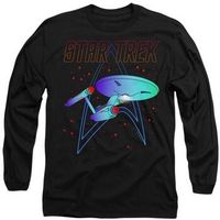 star trek camiseta manga larga tv10196 para mujer