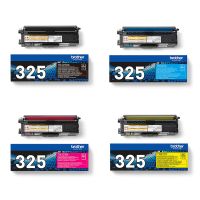 original multipack brother mfc-9970cdw printer toner cartridges 4 pack -tn325bk