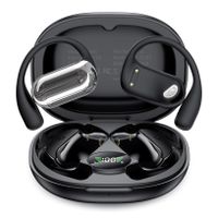 teische auriculares deportivos de bluetooth v54 cascos auriculares inalambricos de conduccion osea bateria 500 mah de 40h