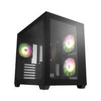 fsp cmt380 argb mid tower cristal templado usb-c 32 negra