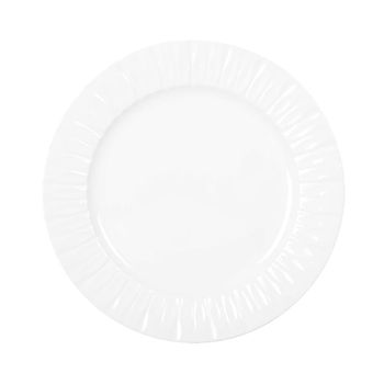 Plato de presentación blanco lilia 30.4x30.4x3cm