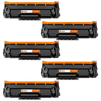 PcCom Essential HP W1390X/139X Tóner Compatible Negro Pack 5