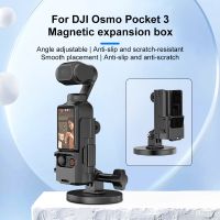 puluz-estructura protectora magnetica para montaje en escritorio base ajustable en angulo soporte para dji osmo pocket 4p43 accesorios para camara