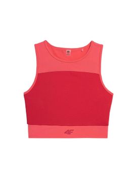 Top de entrenamiento 4F TSDF015 Mujer Red