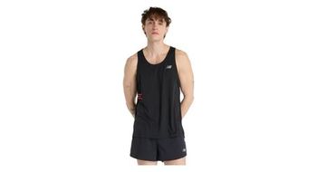Camiseta de tirantes new balance athletics graphic negro  hombre