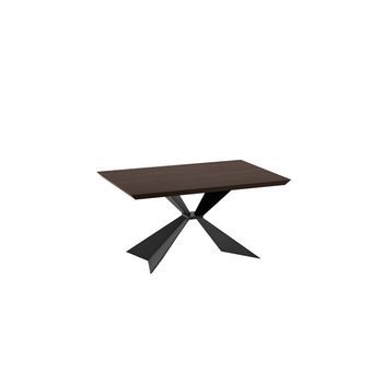 Stark - Mesa Fija (160 X 90 Cm) En Chapa Negra